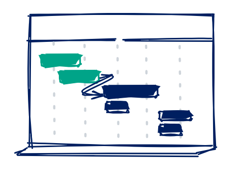Track critical actions in Maltese's Timeline function.