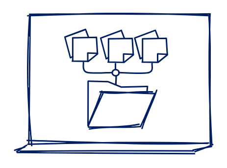 Import or build process and IT system mapping in Maltese.